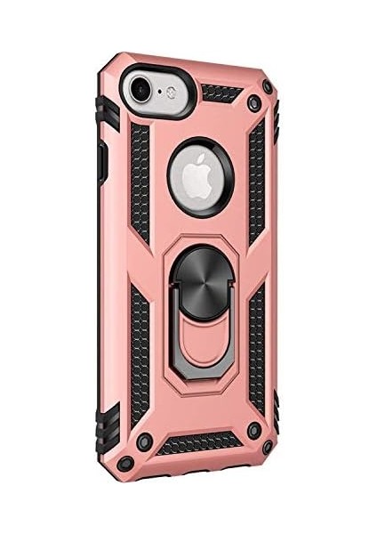 6s Plus Için Kılıf Military Ring Holder Rose [ 6s Plus ile Uyumlu Kılıf - Rose ] modelleri