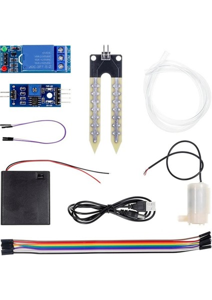 1set Otomatik Sulama Dıy Kiti Su Pompası Toprak Nem Algılama Bahçe Damlama Sulama Sulama Sistemi (Yurt Dışından) fırsatları