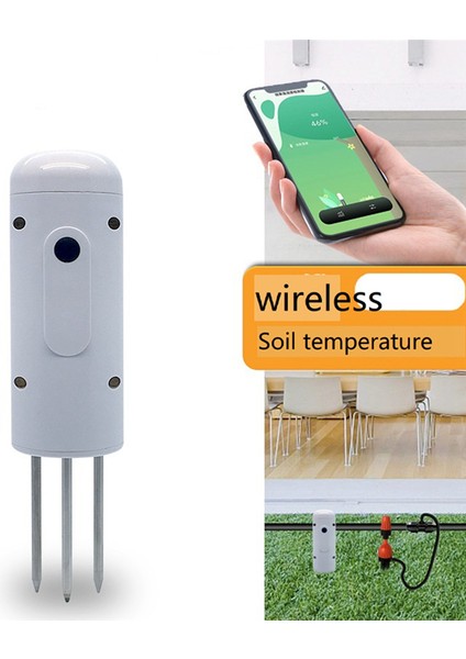 Tuya Zigbee Kablosuz Toprak Nem Ölçer Sıcaklık Nem Test Cihazı Bitki Monitörü IP67 Su Geçirmez Dedektör Bahçe Için (Yurt Dışından) modelleri