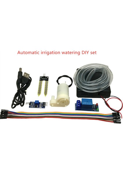 1set Otomatik Sulama Dıy Kiti Su Pompası Toprak Nem Algılama Bahçe Damlama Sulama Sulama Sistemi (Yurt Dışından) indirimleri