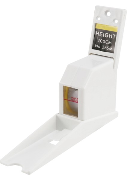 Klinikler Için Stadiometre Yükseklik Ölçüsü Duvara Monte Yükseklik Ölçer Büyüme Cetveli 200CM Metrik (Feet/inç Değil) (Yurt Dışından)