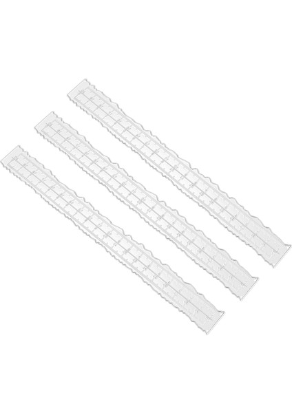 3 Adet 8.4 Inç Metal Düzensiz Kenarlar Cetvel Kenarları Cetvel Kart Yapımı Için Scrapbooking Craft Dekor Okul Ofis Araçları (Yurt Dışından) fiyatları