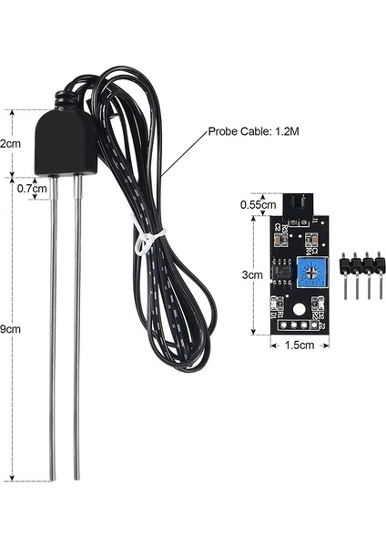 Set Toprak Nem Sensörü, Korozyona Dayanıklı Prob Ile, Bahçe Otomatik Için Modül Dijital Analog Sinyal Çıkışı (Yurt Dışından) modelleri
