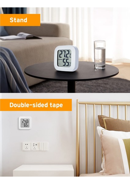 Dijital Termo-Higrometre Kapalı Termometre Higrometre Oda Termometresi Sıcaklık ve Nem Ölçer 2 Adet (Yurt Dışından) fırsatları