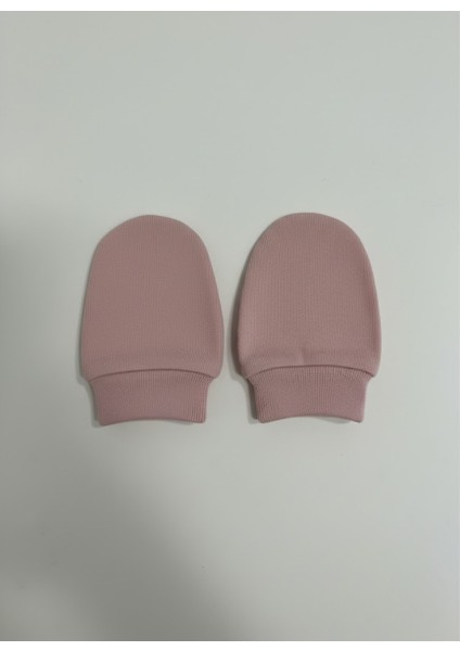 %100 Pamuklu 2'li Eldiven Seti - Pembe / Tavşanlı modelleri