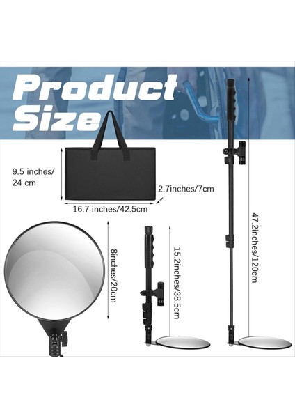 Araç Teşplaşması Altında Işık ve Teleskopik Saplı El Taşımalı Taşıma Altında Kamyon Altında (Yurt Dışından) fırsatları