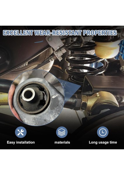 Arka Aks Kontrolü Izleme Kolu Burçlu Çalılar Kiti 52371-S9A-A02 Honda Civic Cr-V Eleman Aksesuarları (Yurt Dışından) modelleri