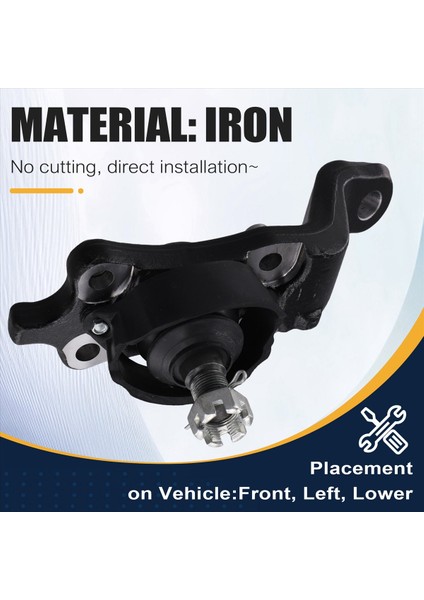 Sol Ön Alt Ball Mafsal Assy 43340-39575 43340-39495 Toyota Sequoia Için 03-07 Tundra 03-06 43340-39515 4334039595 (Yurt Dışından) indirimleri