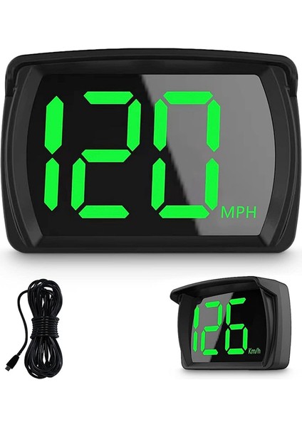 Araba Hud Gps Hız Göstergesi, Hız, Mph, USB Tak ve Çalıştır Özellikli Arabalar Için Head Up Display, Tüm Arabalara Uygun (Yurt Dışından)