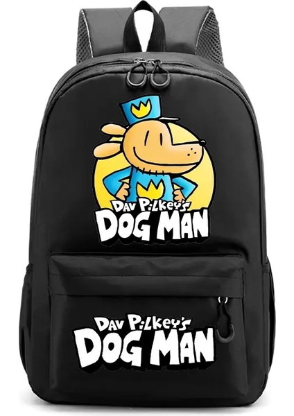 Yeni Köpek Adamı Çocuk Sırt Çantaları Erkekler Büyük Kapasiteli Okul Sırt Çantası Sevimli Çizgi Film Okul Çantaları Çocuk Okul Malzemeleri Doğum Günü Hediyeleri Renk: STGG5X-STGG10S (Yurt Dışından)