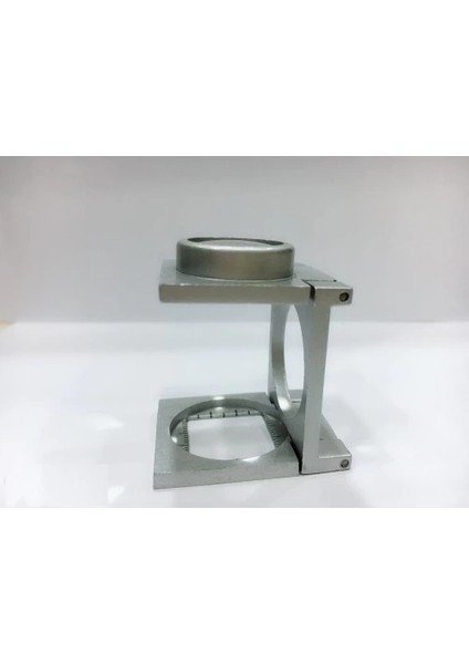 -20 mm Büyüteç Lup Dokumacı Büyüteci Full Çelik Katlanabilir TH9007A