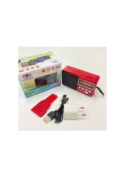 RT-303 USB ve Micro Kart Girişli Manuel El Radyosu