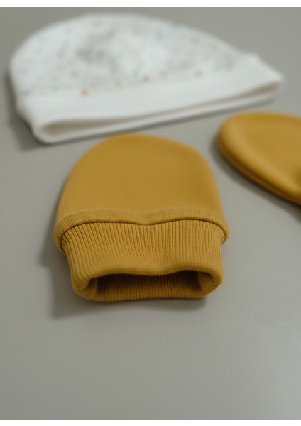 %100 Pamuklu Şapka - Eldiven Seti - Yıldızlar fiyatları