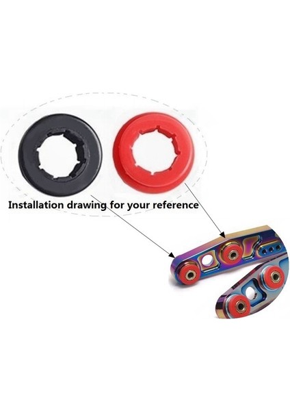 12PCS/LOT Alt Kontrol Kolu Arka Kamber Kiti Yedek Burçlar EP-CA0111 Honda Civic 88-05 Ek Eg Es Siyah (Yurt Dışından) fiyatları