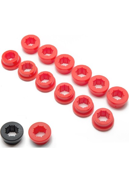 12PCS/LOT Alt Kontrol Kolu Arka Kamber Kiti Yedek Burçlar EP-CA0111 Honda Civic 88-05 Ek Eg Es Siyah (Yurt Dışından) modelleri