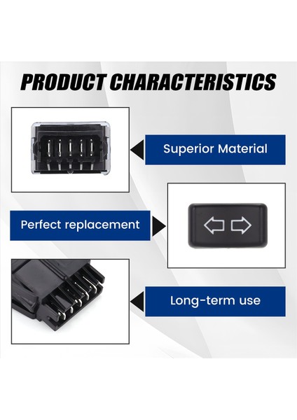 Renault Super 5 Barababed 700705925 7701349408 Için Elektrikli Pencere Anahtarı Kontrol Düğmesi (Yurt Dışından) indirimleri