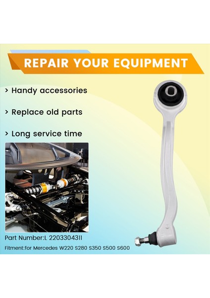 Mercedes Benz W220 S280 S350 S500 S600 Salıncak Kolu R 2203304411 (Yurt Dışından) fırsatları
