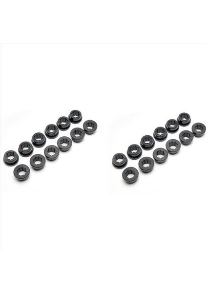 24PCS/LOT Alt Kontrol Kolu Arka Kamber Kiti Yedek Burçlar EP-CA0111 Honda Civic 88-05 Ek Eg Es Siyah (Yurt Dışından)