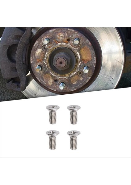 4 Adet Fren Diski Rotor Vidaları Tutma Vidaları Fren Diski Rotor Sabitleme Vidası Honda 93600-06014-0H (Yurt Dışından) indirimleri