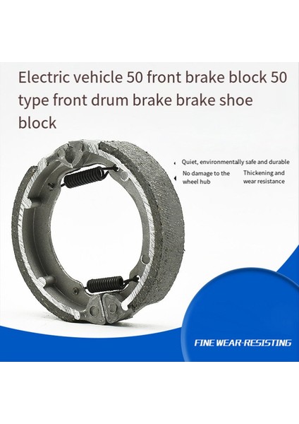 Elektrikli Araç Aksesuarları Fren Ayakkabısı TB50 Fren Padü Cilt Pil Araç Ön Tulma Fren Balya (Yurt Dışından) modelleri