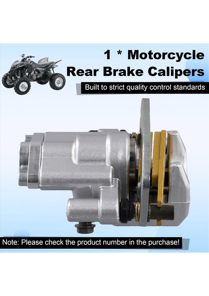 Yamaha Atv Raptor 700 700R YFM700 2006-2012 Disk Fren Bump Caliper Için Motosiklet Arka Fren Kaliperleri (Yurt Dışından) indirimleri