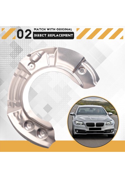 Bmw 5 6 7 Serisi F10 F11 F07 F06 F12 F01 F02 2010-2018 Için Ön Fren Tozu Kalkanı Plakası 34116775266 (Yurt Dışından) indirimleri