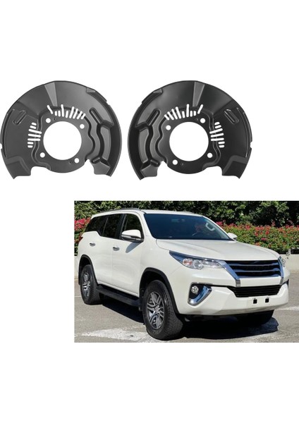 Toyota Hilux 2004-2012 Için Araba Ön Disk Fren Tozu Kapak Kalkan Plakası 2011-2021 47781-0K070 Sağ Ön (Yurt Dışından) fiyatları