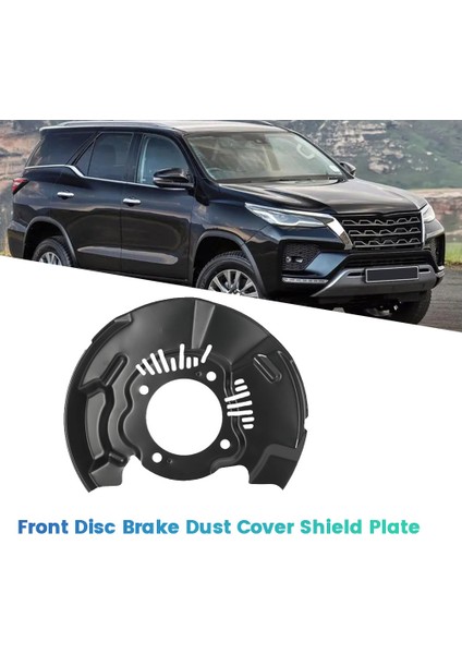 Toyota Hilux 2004-2012 Için Araba Ön Disk Fren Tozu Kapak Kalkan Plakası 2011-2021 47781-0K070 Sağ Ön (Yurt Dışından) modelleri