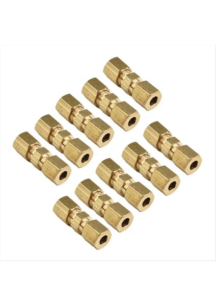 10 Adet Fren Hattı Konnektörü 4 75MM 3/16 Marka Fren Hattı Araç Aksesuarları Için Yararlı Fren Hattı Konnektörü (Yurt Dışından)