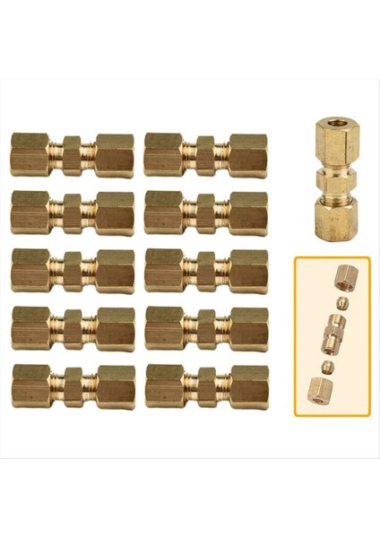 10 Adet Fren Hattı Konnektörü 4 75MM 3/16 Marka Fren Hattı Araç Aksesuarları Için Yararlı Fren Hattı Konnektörü (Yurt Dışından) indirimleri