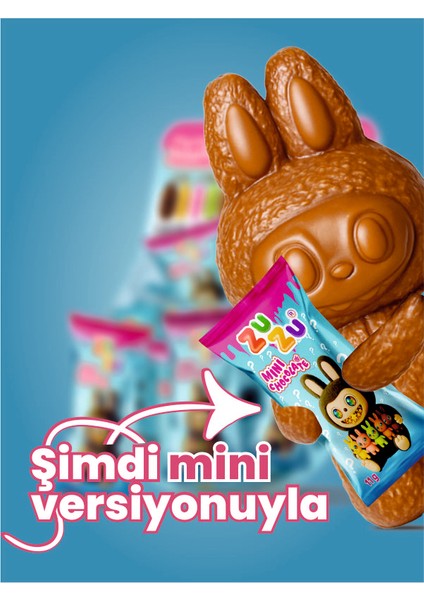 5 Farklı Çeşit Patlayan Şekerli Labubu Çikolata 11 gr - 75 Adet fiyatları