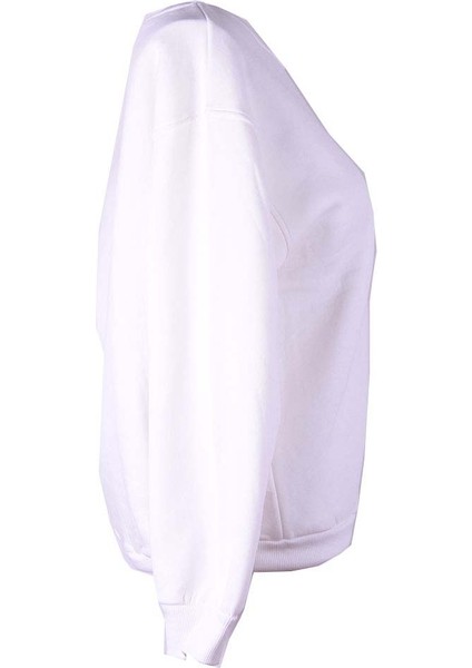 3 Ip Şardonlu O Yaka Ekru Kadın Sweatshirt 26KDT1000008 fiyatları