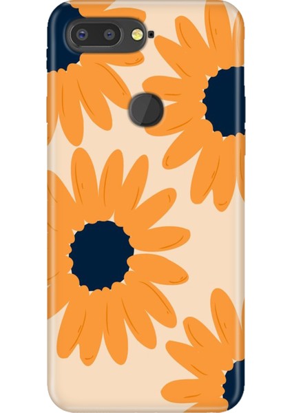 General Mobile Gm 9 Pro Kılıf Desenli Baskılı Tpu Rubber Kapak Flower Draw