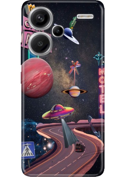 Xiaomi Redmi Note 13 Pro Plus 5g Kılıf Desenli Baskılı Tpu Rubber Kapak Car Wash