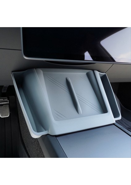 Tesla Model 3 2024 Highland Center Konsolu Kablosuz Şarj Silikon Pad Organizatör Iç Aksesuarlar (Yurt Dışından) indirimleri