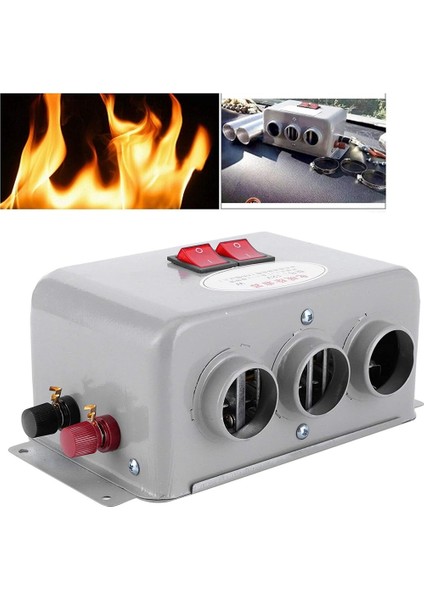 12V 800W Ön Cam Dolandırıcı 3 Delikli Araç Elektrikli Düşmanlık Düşük Gürültü Isıtıcısı Hızlı 2 (Yurt Dışından) fırsatları
