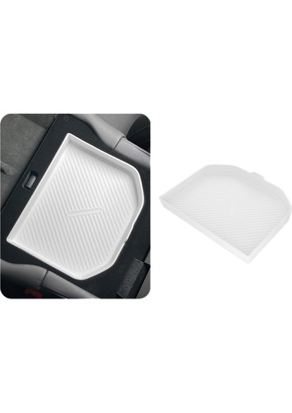 Altında Arka Sıra Koltukları Silikon Alt Tepsisi Art Resim Kutusu Tesla Için Yeni Model S x 2023 Siyah (Yurt Dışından) fiyatları