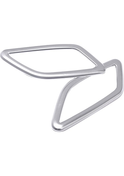 Abs Krom Gösterge Tablosu Klima Havalandırma Döşeme Çıkartmaları 3 Pcs Araç Koltuğu Ayarlama Anahtarı Düğme Halkası Kapak Kırmızı (Yurt Dışından) indirimleri