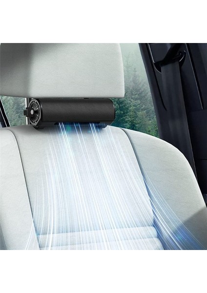 Araba Fanı - Ön Arka Yolcu USB Powered ve 3 Hızlı Güçlü Soğutma Hava Fanı Için Taşınabilir Araba Başlık Fan - Siyah (Yurt Dışından) indirimleri