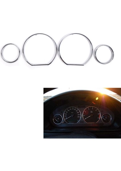 Bmw E36 3 Serisi 1994-1999 Için Hız Göstergesi Arama Halkası Gösterge Panel Yüzüğü Yalnızca Vdo Hızölçer (Yurt Dışından) fiyatları
