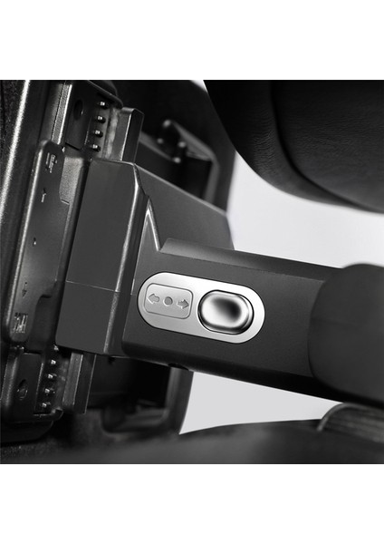 Araba Pvc Deri Çok Fonksiyonlu Başlık Ayarlanabilir Yukarı ve Aşağı Yastık Boyun Yastığı (Yurt Dışından)