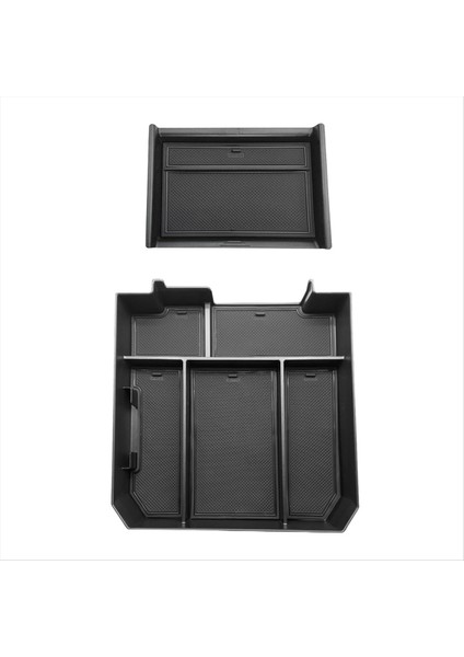 Merkez Konsol Organizatörü+Toyota Tundra Için Alt Tepsisi 2022-2025 Kolçak Saklama Kutusu Aksesuarları (Yurt Dışından)