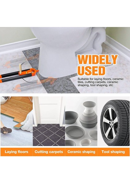 Kurşun Kalem Kilitli Kontur Ölçme Aleti - Ahşap Çizme Aleti 3 Kalemli Kenar Köşe Ölçme Profili Teksir Makinesi (Yurt Dışından) fırsatları