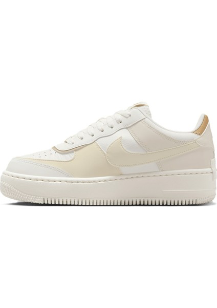 Air Force 1 Af1 Shadow Leather Unisex Sneaker Hakiki Deri Günlük Spor Ayakkabı Bej fiyatları