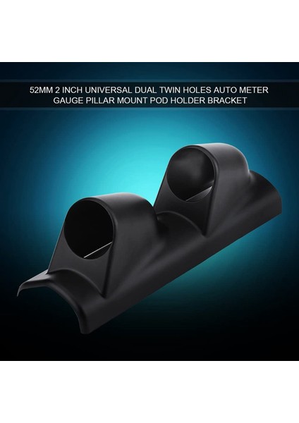Evrensel 52MM 2 Inç Metre Gösterge Sütun Montaj Pod Tutucu Braket Kapak Araba Otomatik Tekne Motosikleti (Çift Delik) (Yurt Dışından) modelleri