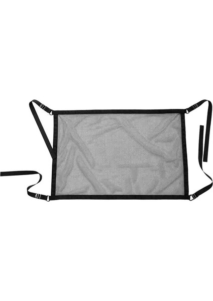 Araba Tavan Kargo Net Cep Ayarlanabilir Araba Tavan Depolama Net Fermuarlı Çift Katmanlı Örgü Araç Çatı Organizatör (Yurt Dışından)