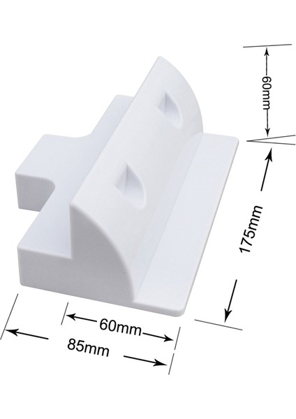 Karavan Yacht Boot Rv Için 4 Pcs Güneş Paneli Yan Montaj Kiti Rv (Yurt Dışından) indirimleri