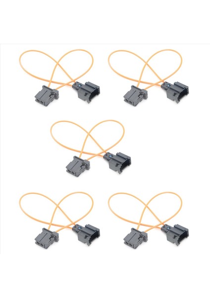 5x Çoğu Fiber Optik Döngü Bypass Bmw Mercedes-Benz Için Erkek ve Kadın Kit Adaptörü (Yurt Dışından)