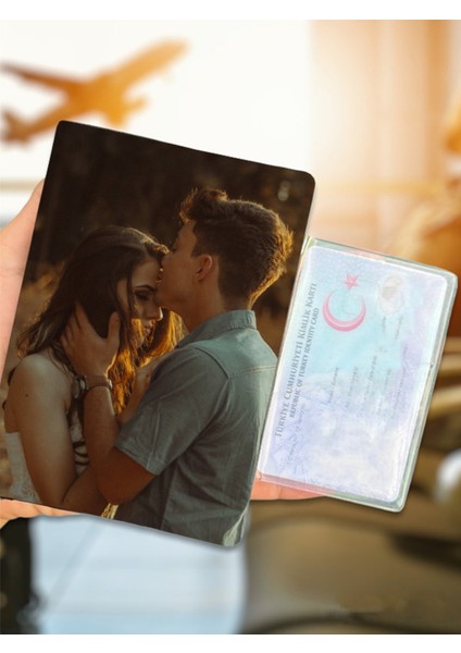 Kişiye Özel Resimli Fotoğraflı Deri Pasaport Kılıfı Kabı Tüm Ülke Pasaportlarına Uygun fırsatları