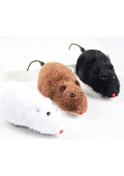 Kurmalı Kedi Eğitim Oyuncağı Tüylü Fare fiyatları